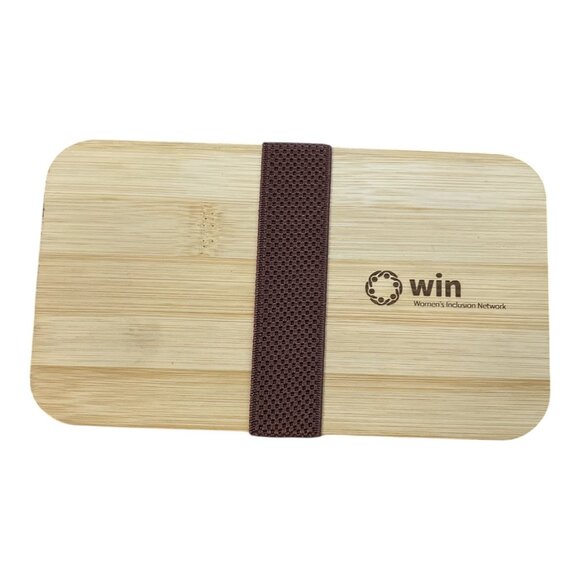 Wheat Straw Bento Lunch Box with Bamboo Lid – WIN Women’s Inclusion Network – BP - Picture 1 of 5